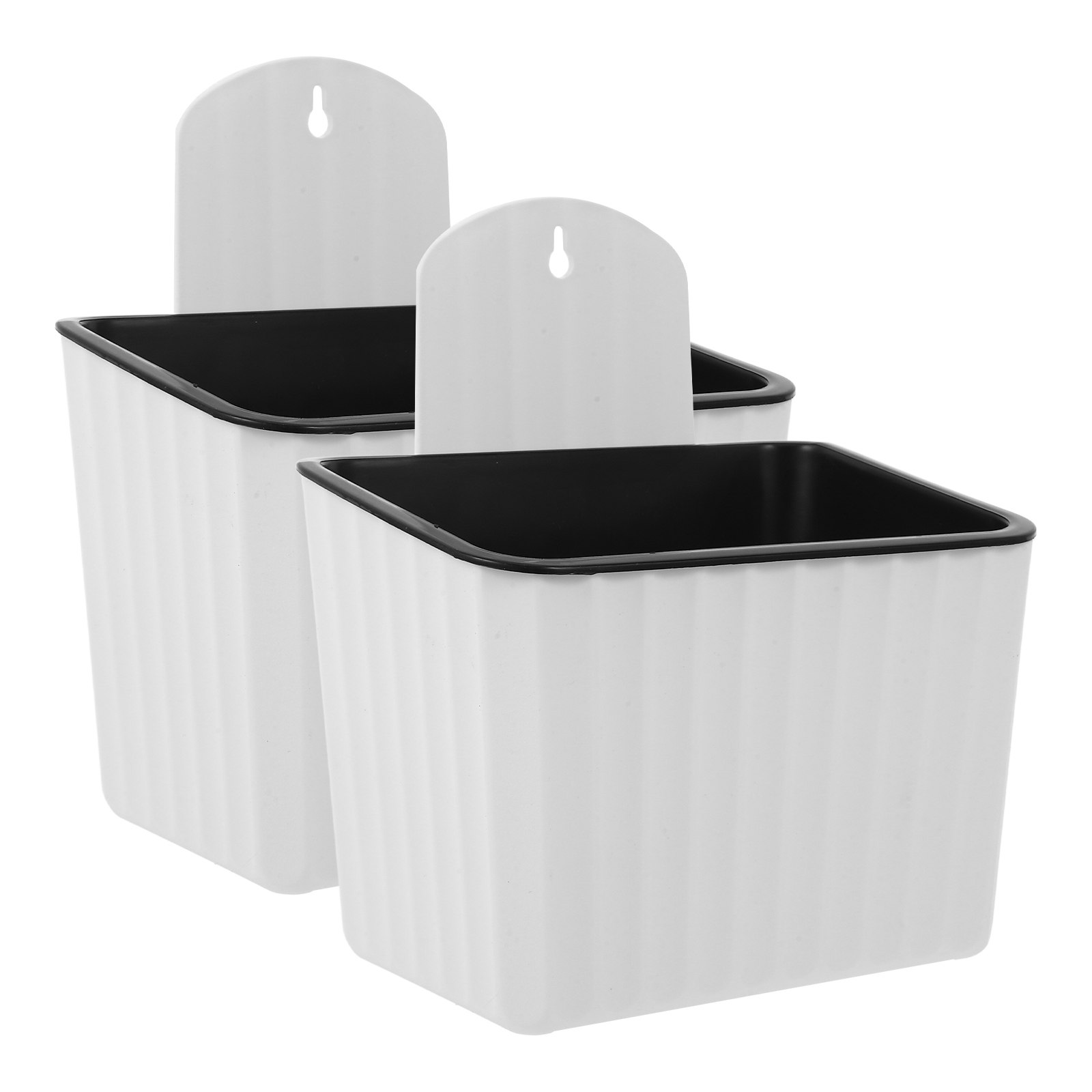 2Pcs Wall Mounted Flower Pots  - Self-Watering Planter 评论和价格