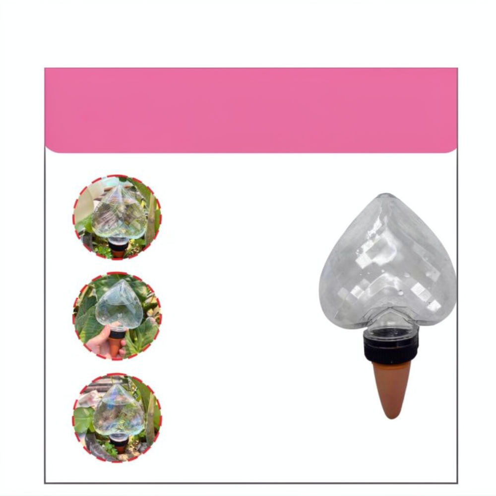 Heart Shaped Automatic Waterin - Automatic Plant Waterer 评论和价格