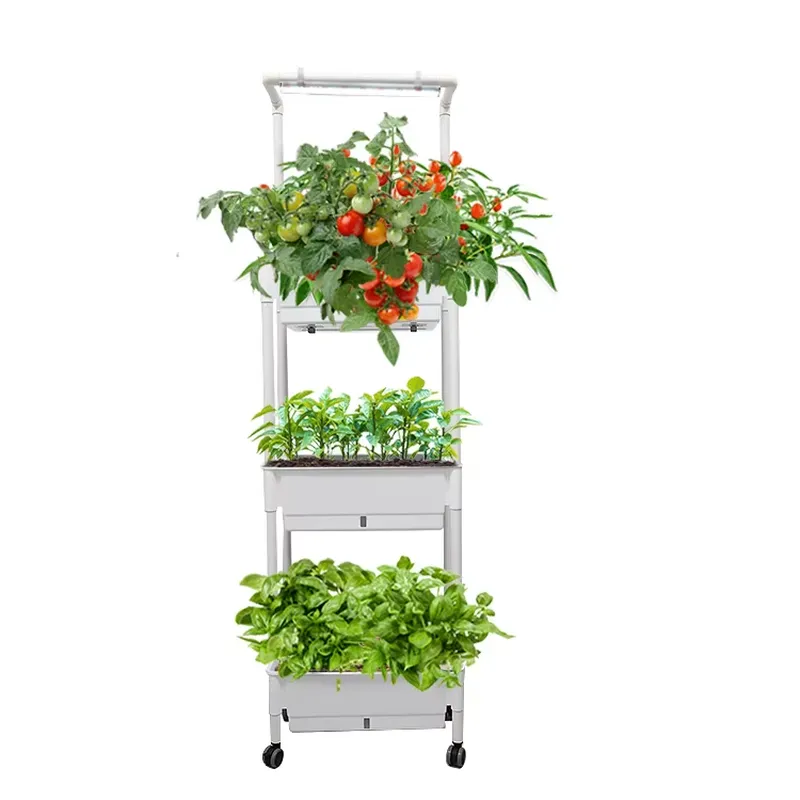 Movable Vertical Grow 3 Level  - Self-Watering Planter 评论和价格