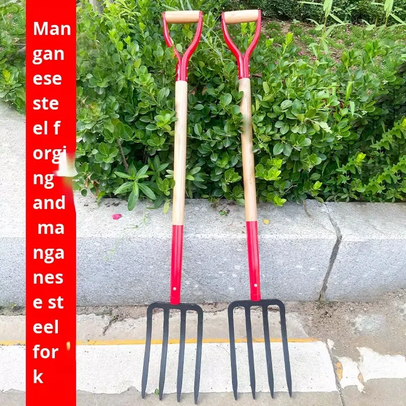 for Four Tooth Steel Iron Fork - Spade Digging Fork 评论和价格
