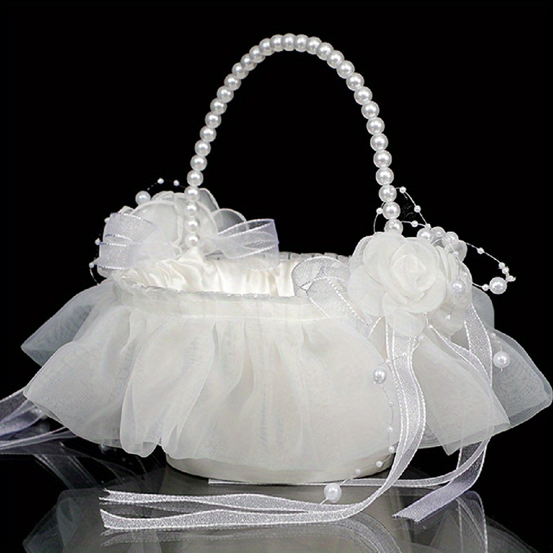 Flower Girl Baskets for Weddin - Gardening Tools Girls 评论和价格