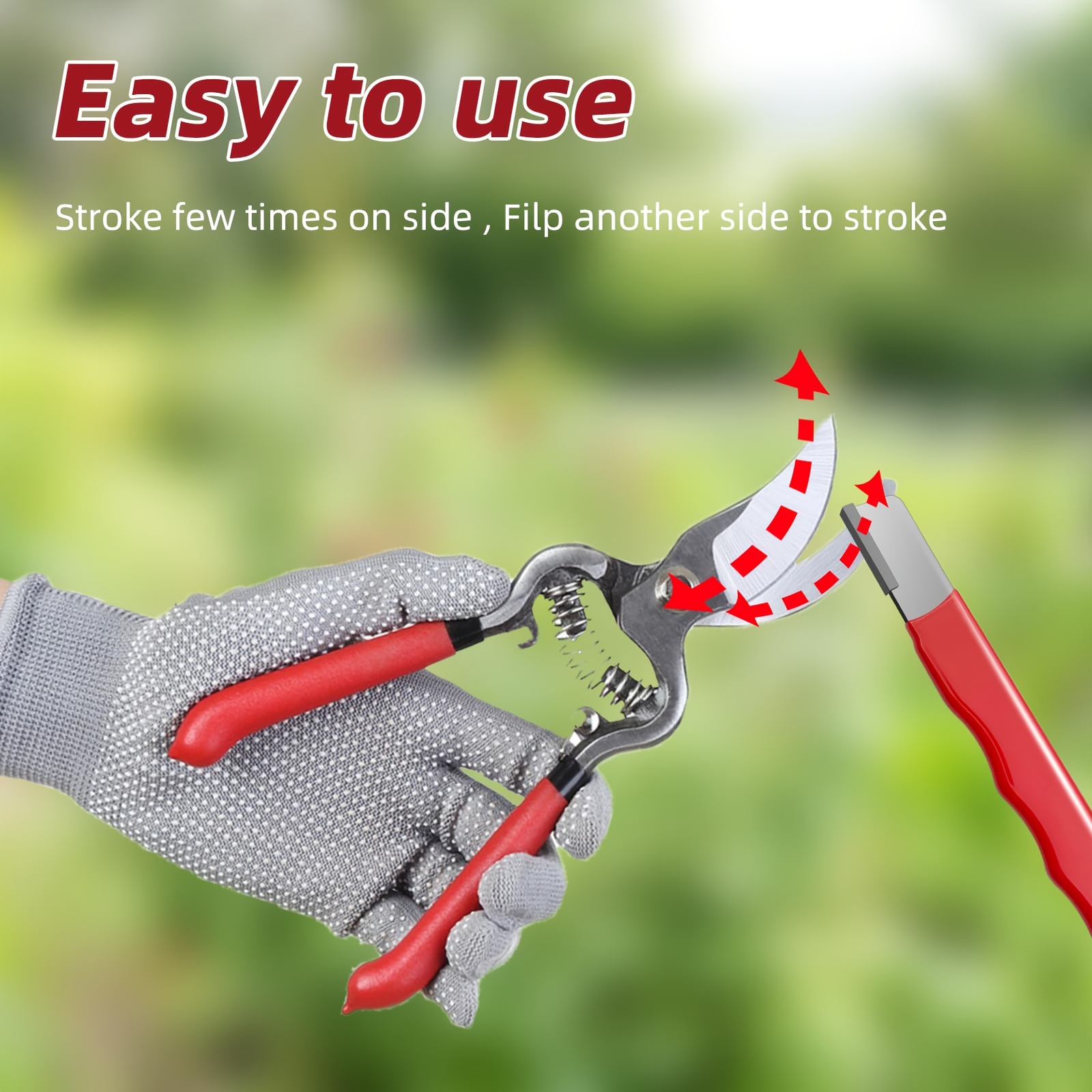 Garden Shears Sharpener, Easil - Gardening Tools Must Haves 评论和价格