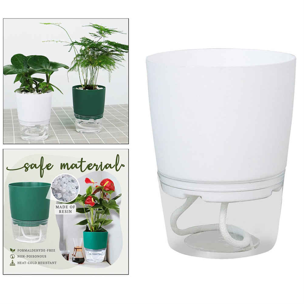 Lazy Hydroponic Flower Pot Aut - Automatic Plant Waterer 评论和价格